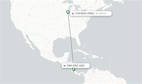o'hare to costa rica.